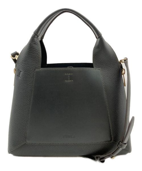 FURLA（フルラ）FURLA (フルラ) ジルダ M/2WAYバッグ ブラックの古着・服飾アイテム