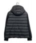 MONCLER (モンクレール) MAGLIA CARDIGAN/ダウン切替パーカー ブラック サイズ:XS：39800円