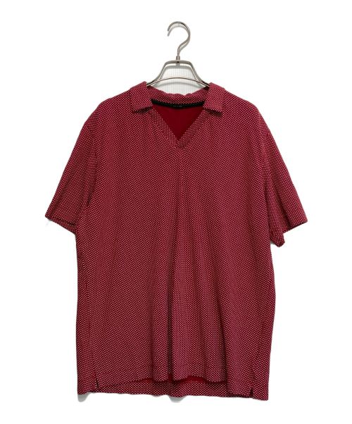 Zanone（ザノーネ）Zanone (ザノーネ) ポロシャツ レッド サイズ:52の古着・服飾アイテム