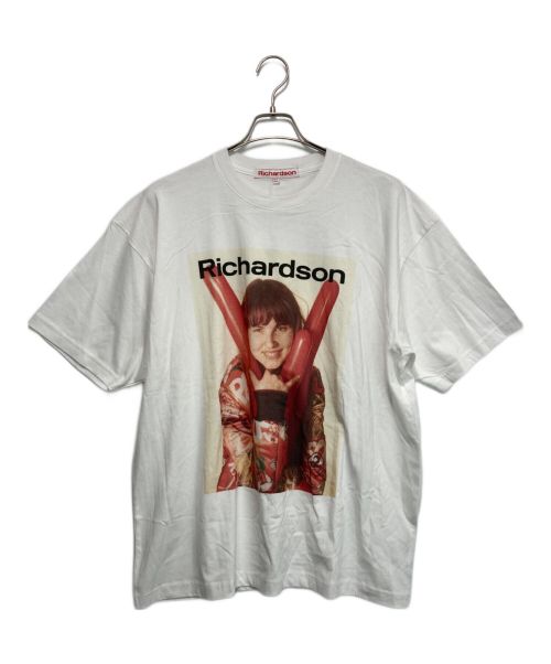 Richardson（リチャードソン）Richardson (リチャードソン) david sims (デイビット・シムズ) コラボTEE ホワイト サイズ:XLの古着・服飾アイテム