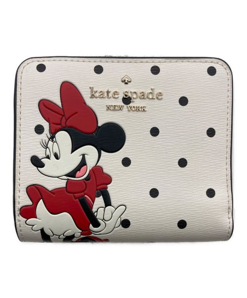 Kate Spade（ケイトスペード）Kate Spade (ケイトスペード) Disney (ディズニー) ジッピーウォレット ホワイトの古着・服飾アイテム