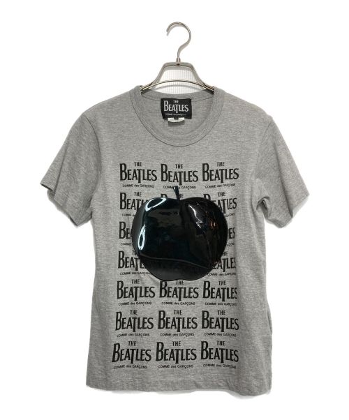 COMME des GARCONS（コムデギャルソン）COMME des GARCONS (コムデギャルソン) THE BEATLES (ビートルズ) CDG Rubber Printed T-Shirt Grey グレー サイズ:XSの古着・服飾アイテム