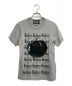 COMME des GARCONS（コムデギャルソン）の古着「CDG Rubber Printed T-Shirt Grey」｜グレー