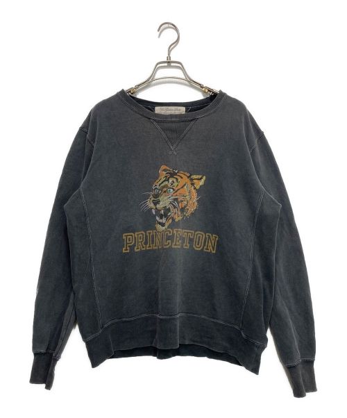 REMI RELIEF（レミレリーフ）REMI RELIEF (レミレリーフ) MUSE de Deuxieme Classe (ミューズ ドゥーズィエム クラス) TIGER CREW SWEAT グレー サイズ:Mの古着・服飾アイテム