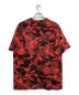 Supreme (シュプリーム) S/S Red Camo Pocket Tee レッド サイズ:L：8000円