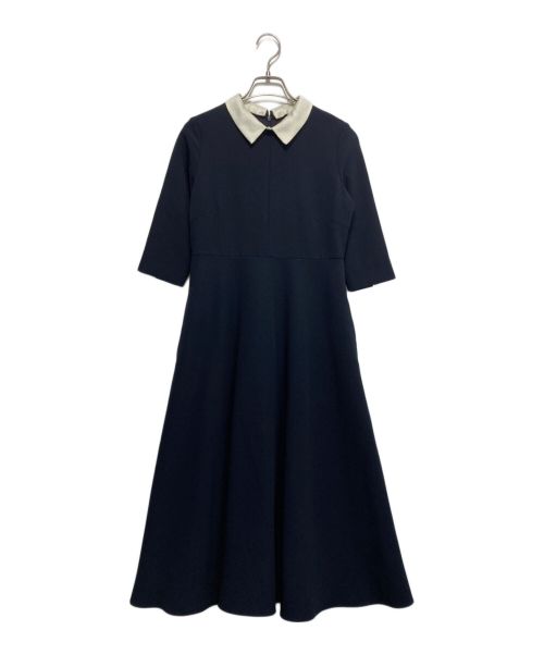 ST. ROONEY（セントルーニー）ST. ROONEY (セントルーニー) カラーワンピース ネイビー サイズ:FREEの古着・服飾アイテム