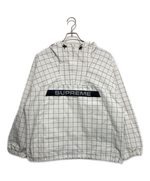 SUPREME（シュプリーム）SUPREME (シュプリーム) Heavy Nylon Anorak ホワイト サイズ:Lの古着・服飾アイテム