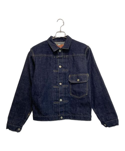 SUGAR CANE（シュガーケーン）SUGAR CANE (シュガーケーン) 13oz. WWⅡ DENIM BLOUSE ブルー サイズ:36の古着・服飾アイテム