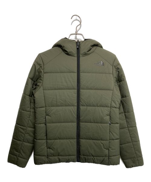 THE NORTH FACE（ザ ノース フェイス）THE NORTH FACE (ザ ノース フェイス) リバーシブルエニータイムインサレーテッドフーディジャケット グリーン×ブラック サイズ:Sの古着・服飾アイテム