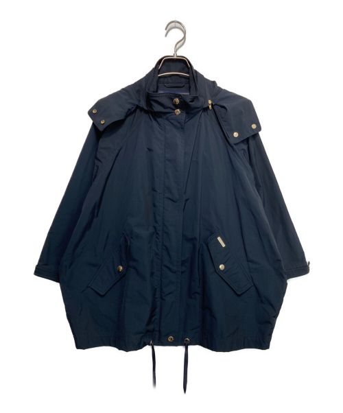 WOOLRICH（ウールリッチ）WOOLRICH (ウールリッチ) ドルマンスリーブフーデッドジャケット ネイビー サイズ:XSの古着・服飾アイテム