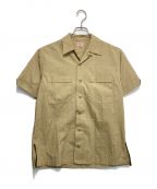 Der SAMMLER SOLOディアザムラーソロ）の古着「Washed Cotton S/S Shirt」｜ベージュ