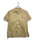 Der SAMMLER SOLO（ディアザムラーソロ）の古着「Washed Cotton S/S Shirt」｜ベージュ