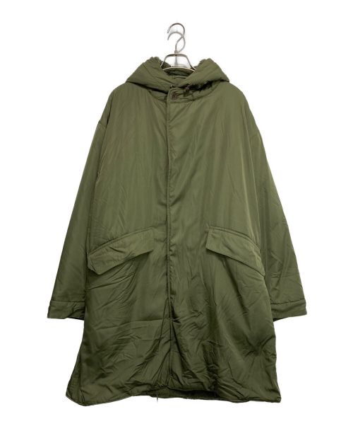 ARMY TWILL（アーミーツイル）ARMY TWILL (アーミーツイル) JOURNAL STANDARD (ジャーナルスタンダード) BROKEN TWILL REVERSIBLE HOODED COAT グリーン サイズ:Ｆの古着・服飾アイテム