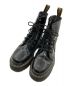 Dr.Martens（ドクターマーチン）の古着「JADON SMOOTH LEATHER PLATFORM BOOTS/8ホールブーツ」｜ブラック