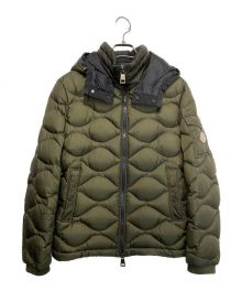 MONCLER（モンクレール）の古着「MORANDIERES/ダウンジャケット」｜オリーブ