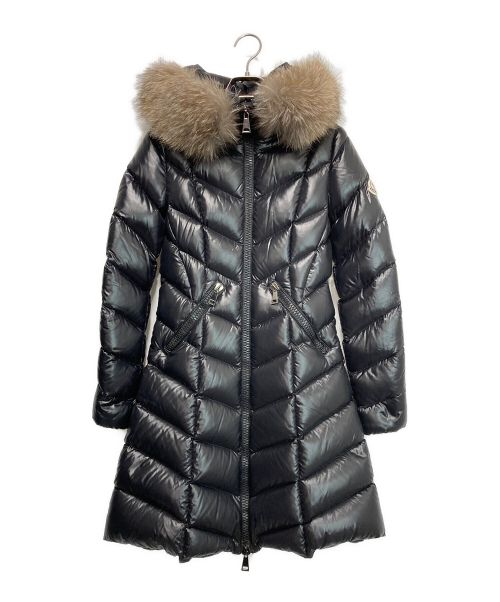 MONCLER（モンクレール）MONCLER (モンクレール) FULMARUS/ロングダウンジャケット ブラック サイズ:00の古着・服飾アイテム