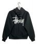 stussy (ステューシー) ベーシックロゴフーディ ブラック サイズ:S 未使用品：12800円