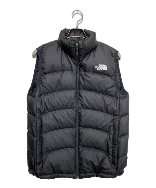 THE NORTH FACE（ザ ノース フェイス）THE NORTH FACE (ザ ノース フェイス) ACONCAGUA VEST/ダウンベスト ブラック サイズ:Mの古着・服飾アイテム