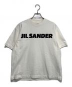 JIL SANDERジルサンダー）の古着「オーバーサイズロゴプリントTEE」｜ホワイト