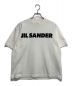 JIL SANDER（ジルサンダー）の古着「オーバーサイズロゴプリントTEE」｜ホワイト