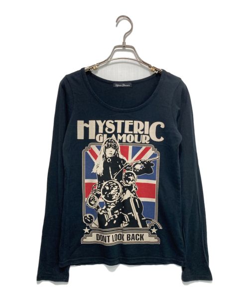 Hysteric Glamour（ヒステリックグラマー）Hysteric Glamour (ヒステリックグラマー) ロングスリーブTシャツ ブラック サイズ:FREEの古着・服飾アイテム