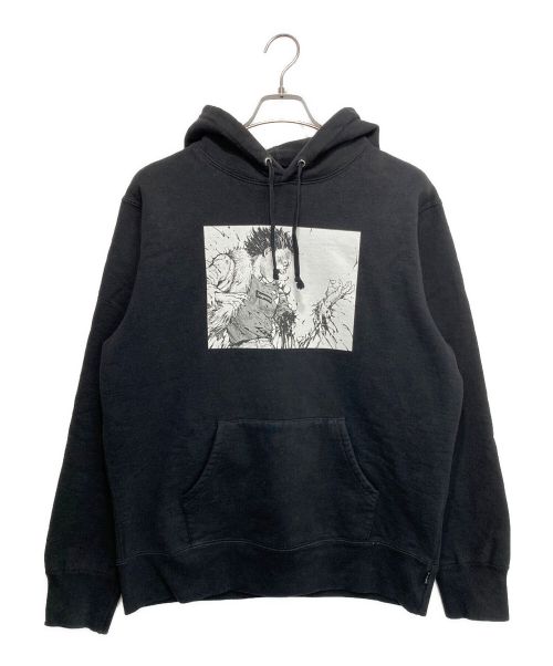 SUPREME（シュプリーム）SUPREME (シュプリーム) AKIRA (アキラ) Arm Hooded Sweatshir/プルオーバーパーカー ブラック サイズ:Mの古着・服飾アイテム