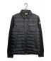 MONCLER（モンクレール）の古着「MAGLIONE TRICOT CARDIGAN/ニットコンビダウンジャケット」｜ブラック