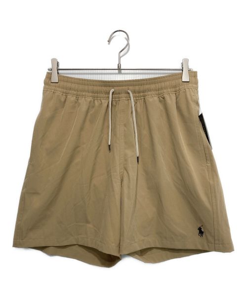 POLO RALPH LAUREN（ポロ・ラルフローレン）POLO RALPH LAUREN (ポロ・ラルフローレン) TRAVELER-SWIM SHORTS ベージュ サイズ:Mの古着・服飾アイテム