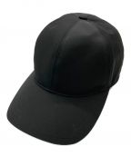 PRADAプラダ）の古着「REーNYLON BASEBALL CAP NERO/リナイロン ベースボールキャップ」｜ブラック