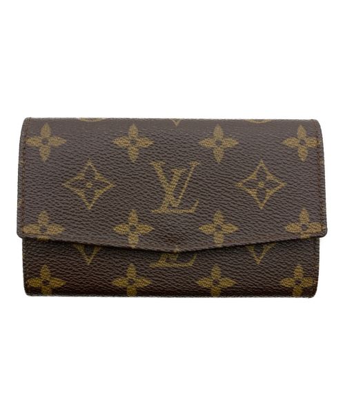 LOUIS VUITTON（ルイ ヴィトン）LOUIS VUITTON (ルイ ヴィトン) ポルトモネ・ジップ 旧型 ブラウンの古着・服飾アイテム