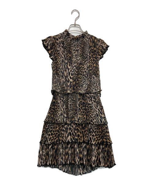 ALL SAINTS（オールセインツ）ALL SAINTS (オールセインツ) ANTHEIA KIKU DRESS ブラウン サイズ:UK4の古着・服飾アイテム