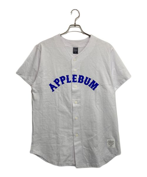 APPLEBUM（アップルバム）APPLEBUM (アップルバム) Baseball T-shirt ホワイト サイズ:M 未使用品の古着・服飾アイテム