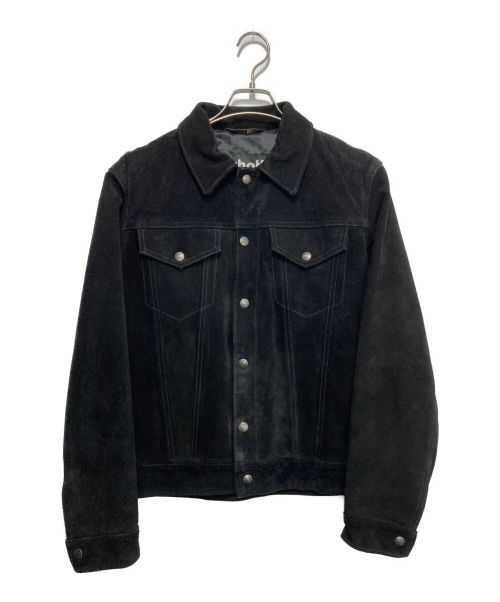 Schott（ショット）Schott (ショット) TRUCKER JACKET ブラック サイズ:38の古着・服飾アイテム