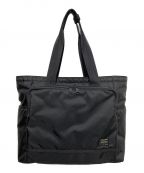 PORTERポーター）の古着「FLASH  TOTE BAG/フラッシュ トートバッグ」｜ブラック