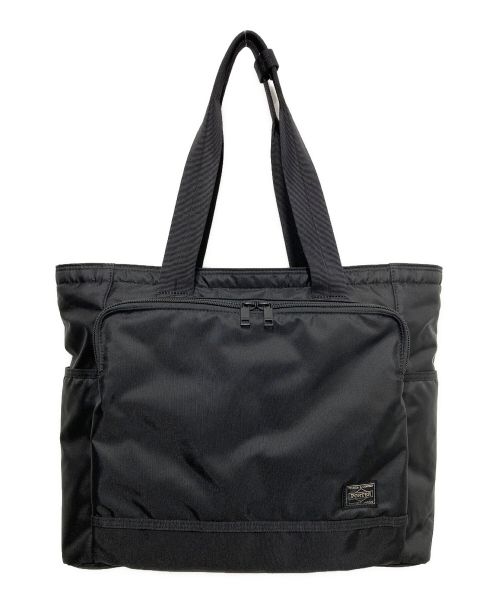 PORTER（ポーター）PORTER (ポーター) FLASH  TOTE BAG/フラッシュ トートバッグ ブラックの古着・服飾アイテム