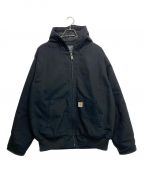 CarHarttカーハート）の古着「WASHED DUCK INSULATED ACTIVE JACKET」｜ブラック