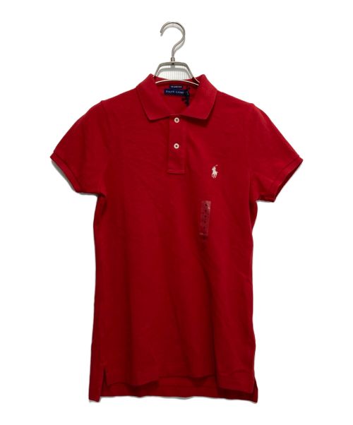 RALPH LAUREN（ラルフローレン）RALPH LAUREN (ラルフローレン) ポロシャツ レッド サイズ:S 未使用品の古着・服飾アイテム