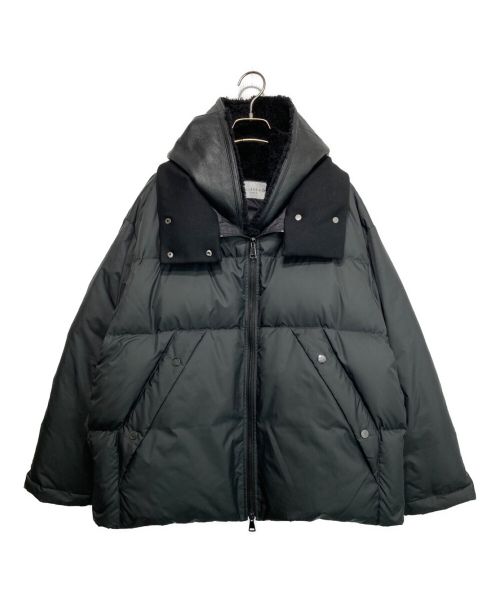 PELLESSIMO（ペレッシモ）PELLESSIMO (ペレッシモ) 2Way Down JACKET ブラック サイズ:36の古着・服飾アイテム