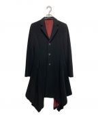 Jean Paul Gaultier FEMMEジャンポールゴルチェフェム）の古着「裾フレア3Bロングコート」｜ブラック