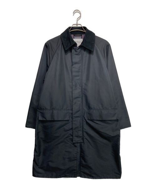 Barbour（バブアー）Barbour (バブアー) 417 EDIFICE (417 エディフィス) OVERSIZED BURGHLEY/ステンカラーコート ネイビー サイズ:38の古着・服飾アイテム