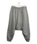 s'yte (サイト) COTTON FLEECE HEM RIB BALLOON SARUEL PANTS グレー サイズ:3：9800円