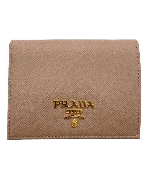 PRADA（プラダ）PRADA (プラダ) SAFFIANO METAL CIPRIA/2つ折り財布 CIPRIAの古着・服飾アイテム