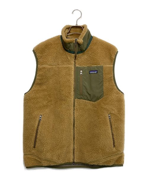 Patagonia（パタゴニア）Patagonia (パタゴニア) CLASSIC RETRO-X VEST ブラウン サイズ:Lの古着・服飾アイテム