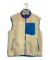 Patagonia（パタゴニア）の古着「CLASSIC RETRO-X VEST」｜ブルー×ベージュ