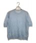 AURALEE（オーラリー）の古着「KID MOHAIR SHEER KNIT TEE」｜スカイブルー