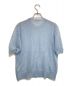 AURALEE (オーラリー) KID MOHAIR SHEER KNIT TEE スカイブルー サイズ:1：13000円