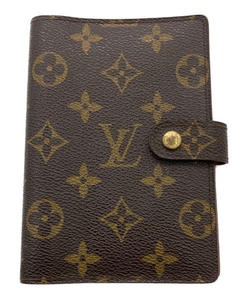 LOUIS VUITTON（ルイ ヴィトン）LOUIS VUITTON (ルイ ヴィトン) アジェンダPM ブラウンの古着・服飾アイテム