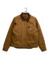 CarHartt（カーハート）の古着「デトロイト コットンダック ジャケット」｜ブラウン