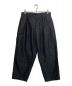 SSZ BEAMS surf&sk8（ビームス サーフスケート）の古着「Big 2P Slacks Pants」｜ブラック