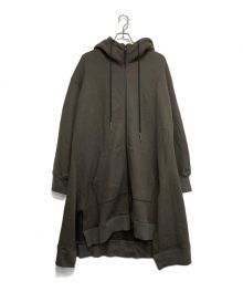 REGULATION Yohji Yamamoto（レギュレーションヨウジヤマモト）の古着「ジップアップロングパーカー」｜ブラウン